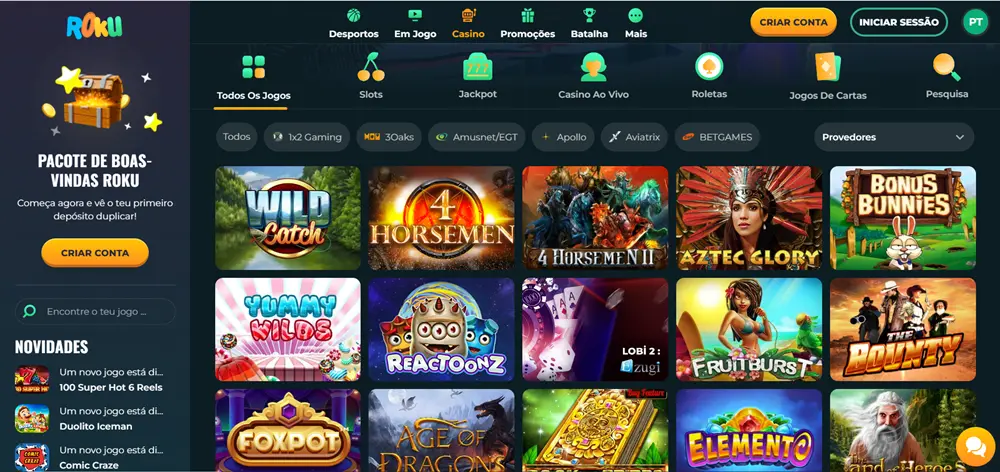 roku casino jogos