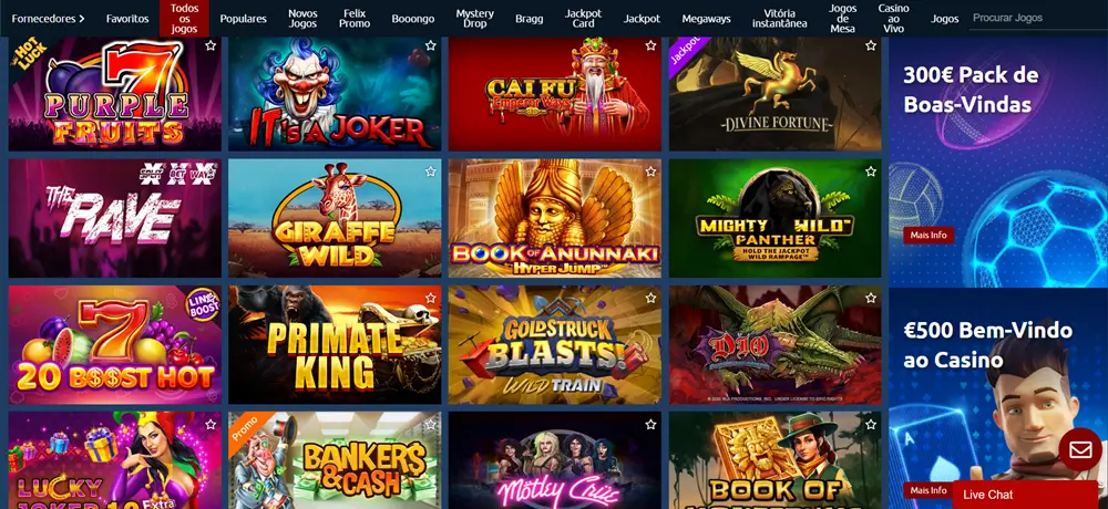 tornadobet casino jogos